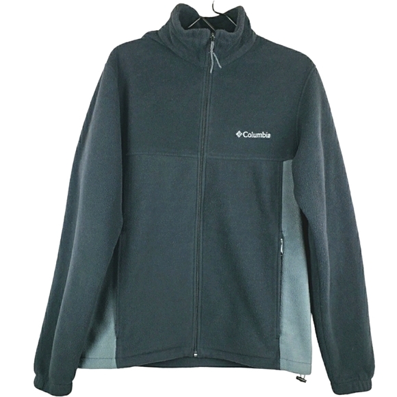 Columbia Other - COLUMBIA Men's Charcoal & Gray Fleece Jacket